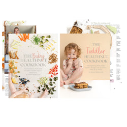 The Baby HealthNut Cookbook & The Toddler HealthNut Cookbook Bundle