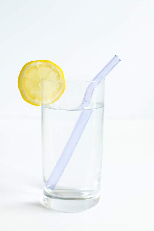 Bent Glass Drinking Straw (set of 4)