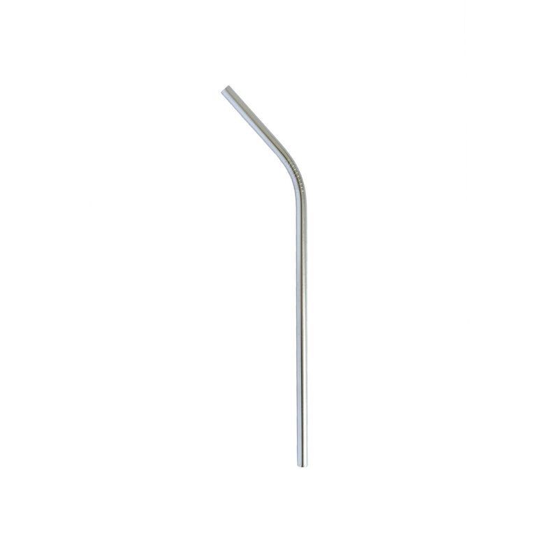 Bent Stainless Steel Straw- Individual